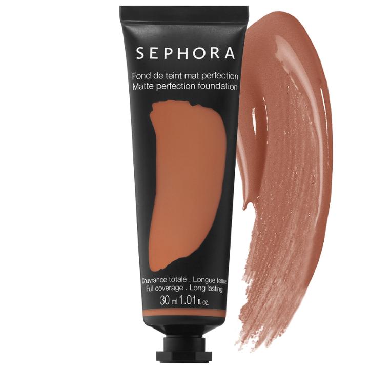 Sephora Collection Matte Perfection Full Coverage Foundation 47 Cappuccino 1.01oz/30 Ml