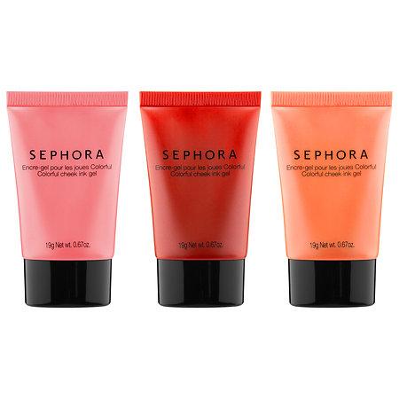Sephora Collection Don't Be Gel - Colorful Cheek Ink Gel Blush Trio Peony, Lotus And Plumeria