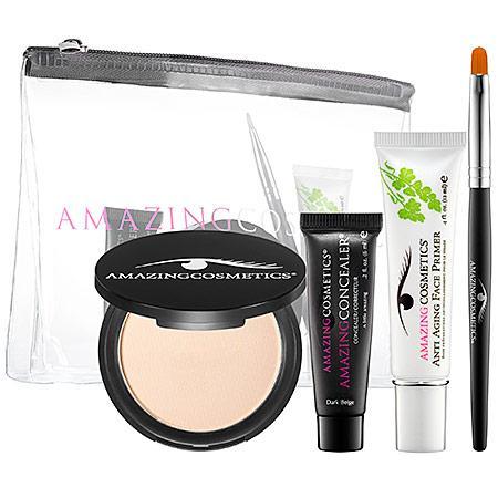 Amazing Cosmetics Amazing Concealer Flawless Face Kit Dark Beige