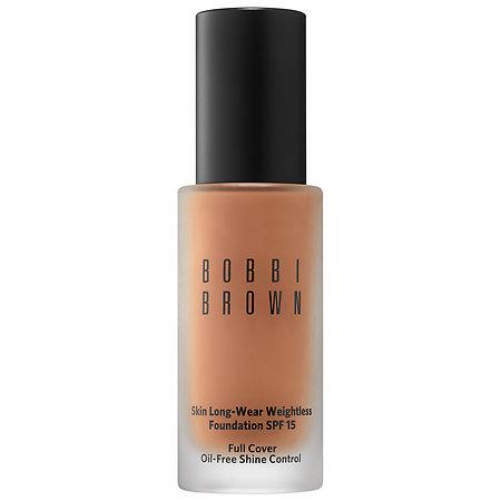 Bobbi Brown Skin Long-wear Weightless Foundation Spf 15 Golden Almond 6.75 1 Oz/ 30 Ml