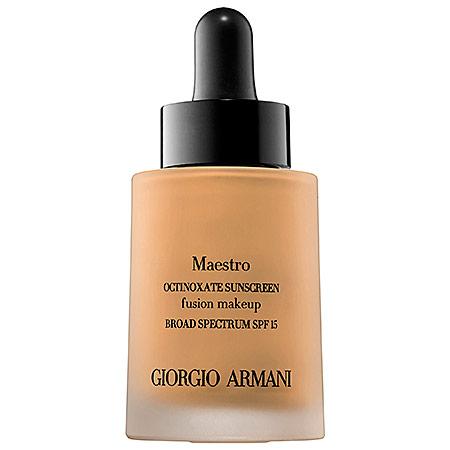 Giorgio Armani Beauty Maestro Fusion Makeup Octinoxate Sunscreen Spf 15 4 1 Oz/ 30 Ml