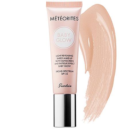 Guerlain Meteorites Baby Glow Sheer Liquid Foundation 2 Clair / Light 1 Oz
