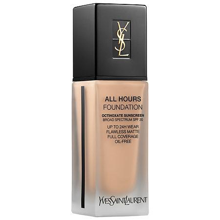 Yves Saint Laurent All Hours Full Coverage Matte Foundation Bd50 Warm Honey .84 Oz/ 25 Ml