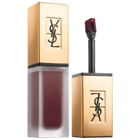 Yves Saint Laurent Tatouage Couture Liquid Matte Lip Stain 105 Magnetic Prune Temper 0.20 Oz/ 6 Ml