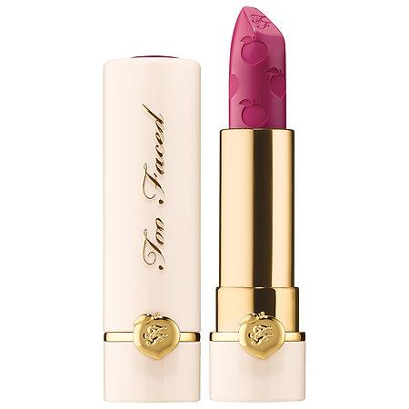 Too Faced Peach Kiss Moisture Matte Long Wear Lipstick - Peaches And Cream Collection Drunk Dial