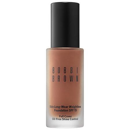 Bobbi Brown Skin Long-wear Weightless Foundation Spf 15 Almond 7 1 Oz/ 30 Ml