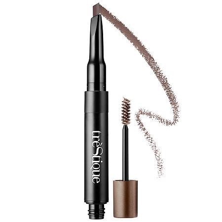 Trestique Define, Sculpt & Set Brow Pencil Espresso Crayon: 0.007 Oz/ 0.2 G, Gel: 0.084 Oz/ 2.5 Ml
