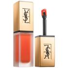 Yves Saint Laurent Tatouage Couture Matte Stain 2 Crazy Tangerine .20 Oz/ 6 Ml