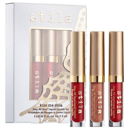 Stila Kiss Me Stila Mini Stay All Day(r) Liquid Lipstick Set