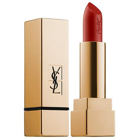 Yves Saint Laurent Rouge Pur Couture Satin Radiance Lipstick 68 Bordeaux Fatal 0.13 Oz