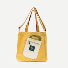 Shein Side Pocket Decor Canvas Bag