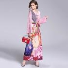 Shein Graphic Print Belt Dress