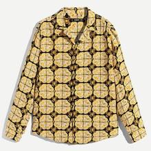 Shein Men Ornate Print Shirt