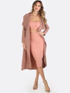 Shein Bandeau Matching Set Mauve