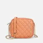 Shein Quilted Design Pu Chain Bag