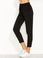Shein Cropped Pants With Pockets