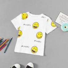 Shein Girls Figure Print Tee