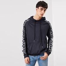 Shein Men Raglan Sleeve Drawstring Hoodie