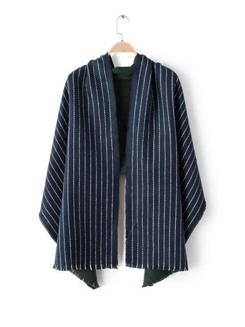 Shein Eyelash Fringe Two Sided Scarf