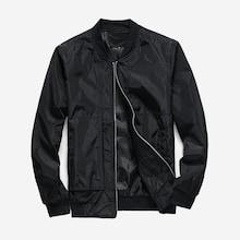 Shein Men Plain Zip Jacket