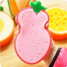 Shein Random Color Fruit Cleaning Sponge 1pc