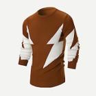 Shein Men Lightning Pattern Jumper