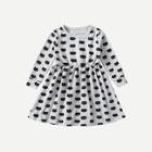 Shein Girls Cat Overlay Dress