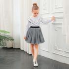Shein Toddler Girls Frill Trim Top With Skirt