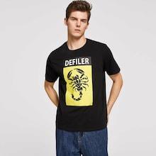 Shein Men Graphic Print Letter Tee