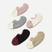 Shein Two Tone Cotton Socks 5pairs