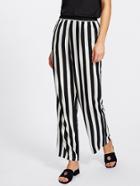 Shein Striped Elastic Waist Pants