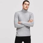 Shein Men Solid High-neck Sweater