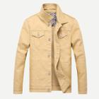Shein Men Plain Denim Skinny Jacket