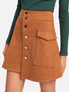 Shein Button Front Skirt