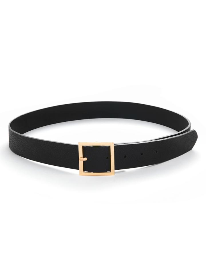 Shein Square Buckle Belt