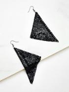Shein Triangle Design Drop Earrings