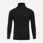 Shein Men High Neck Solid Jumper