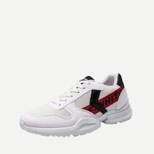 Shein Men Letter Detail Lace Up Sneakers