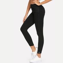 Shein Roll Up Hem Jeans