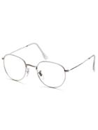 Shein Silver Frame Clear Lens Glasses