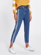 Shein Cut And Sew Jeans