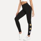 Shein Star Pattern Leggings