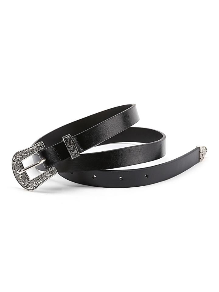 Shein Contrast Buckle Western Belt