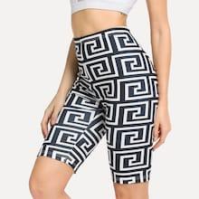 Shein Graphic Print Cycling Shorts