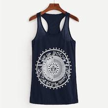 Shein Sun Print Tank Top