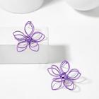 Shein Hollow Flower Shaped Stud Earrings