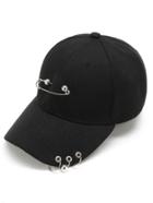 Shein Pin & Ring Design Baseball Cap