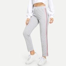 Shein Striped Tape Side Sport Pants