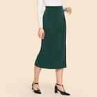 Shein 50s Solid Pencil Skirt