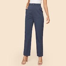 Shein 70s Button Front Slant Pocket Pants